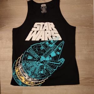 Fifth Sun Star Wars Black Graphic Tank